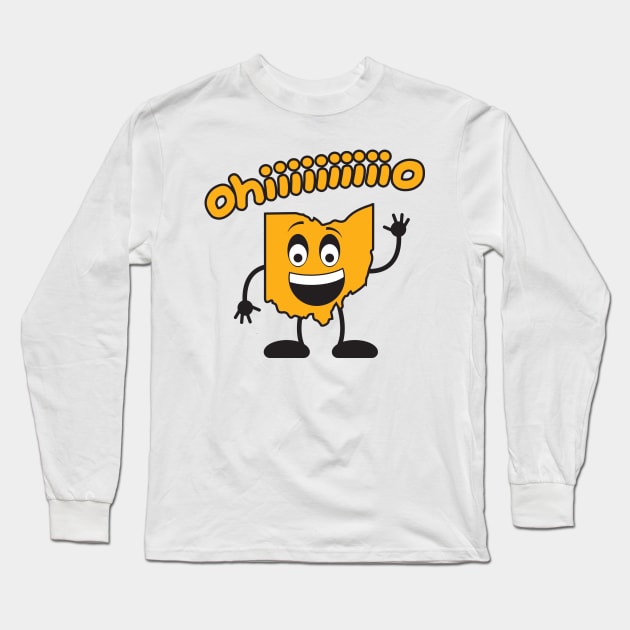 Friendly Ohio! Long Sleeve T-Shirt by Oswaldland